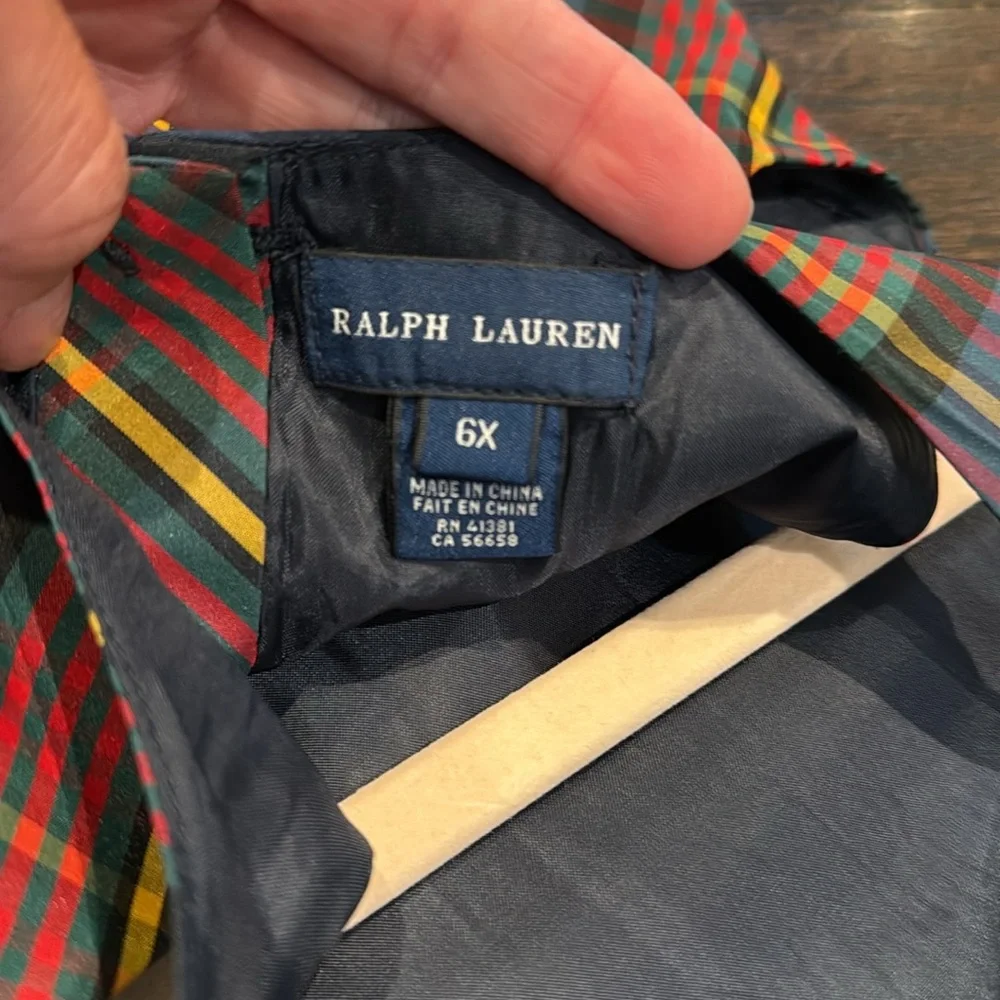Girls Ralph Lauren holiday dress